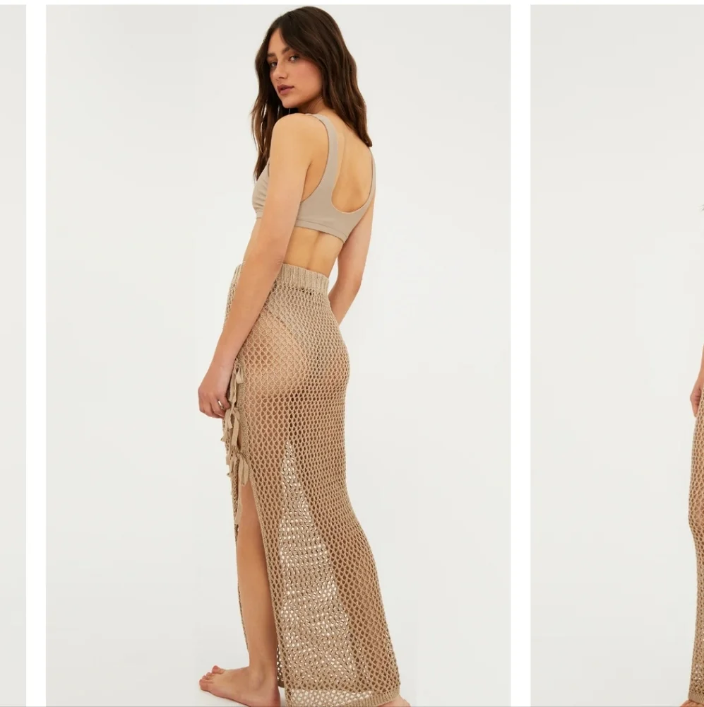 Beach Riot Deborah‎ Tan Skirt - Picture 3 of 9